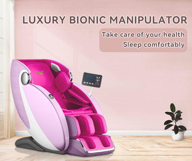 Advanced massage chair featuring luxury bionic manipulator technology.